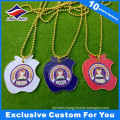 Gold Plated Custom Business Gift Dog Tag Colorful Enamel Metal Dog Tags